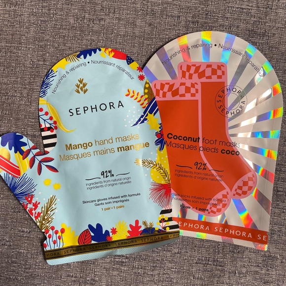 Sephora Hand Mask & Foot Mask - Picture 1 of 2